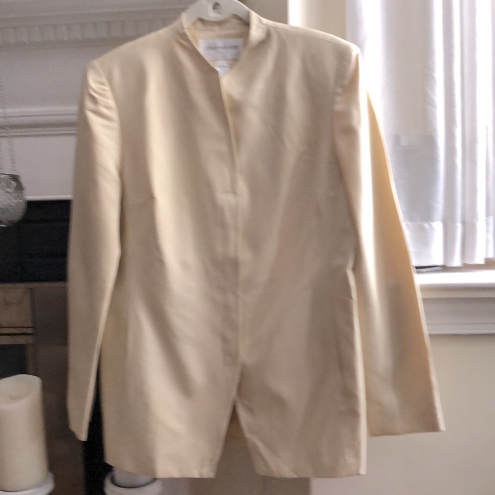 Silk blazer